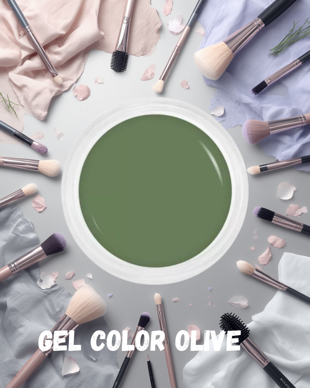 Gel Color Olive PurnimaNails™ - 5ml