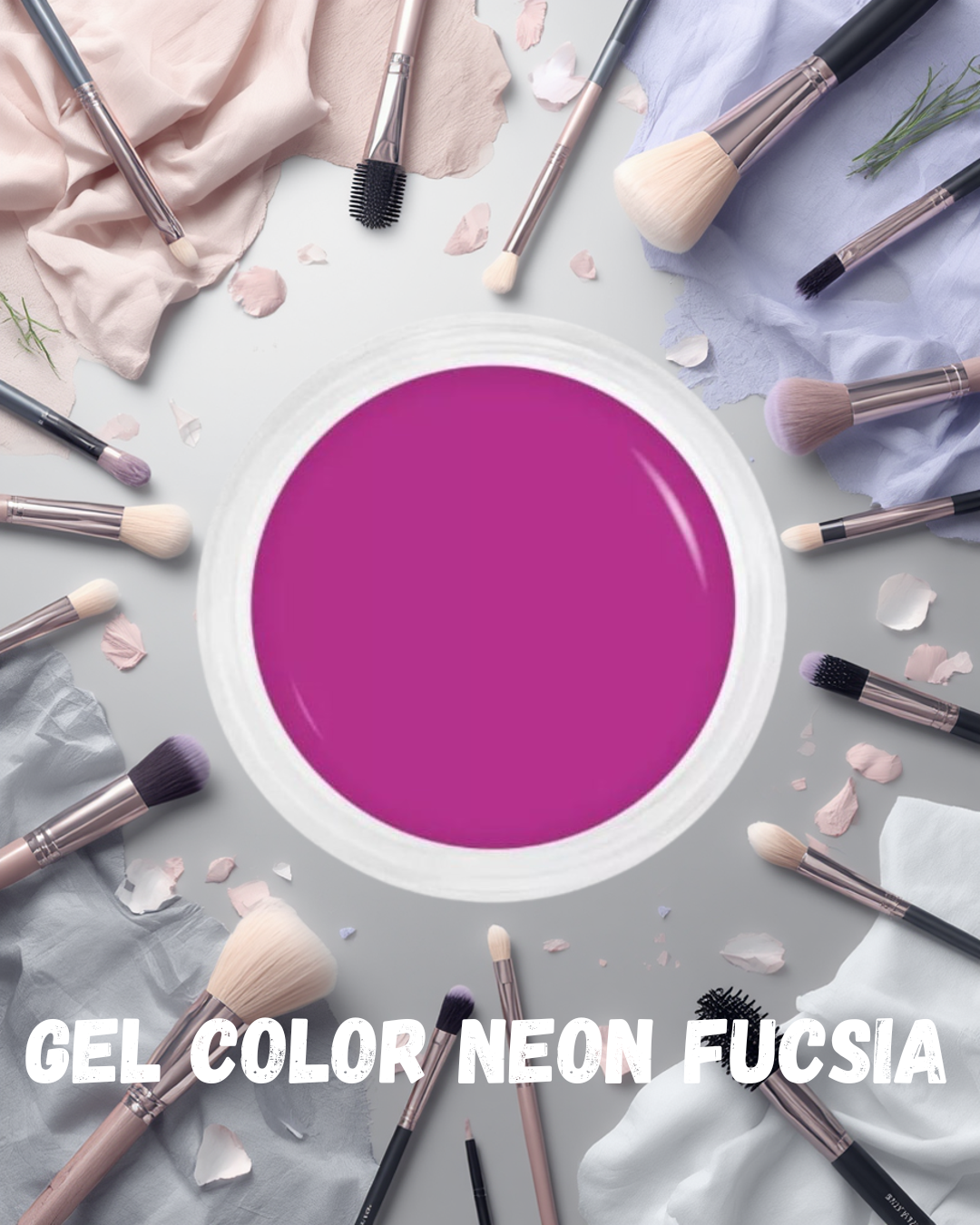 Gel Color Neon Fucsia PurnimaNails™ - 5ml