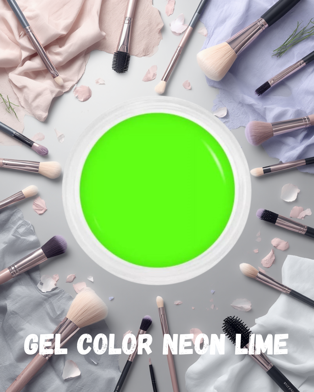 Gel Color Neon Lime PurnimaNails™ - 5ml