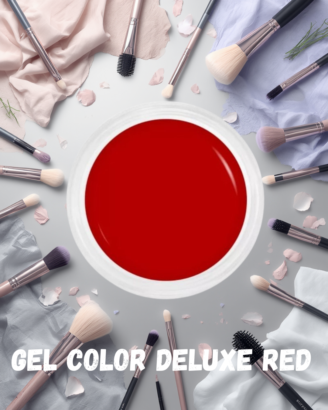 Gel Color Deluxe Red PurnimaNails™ - 5ml