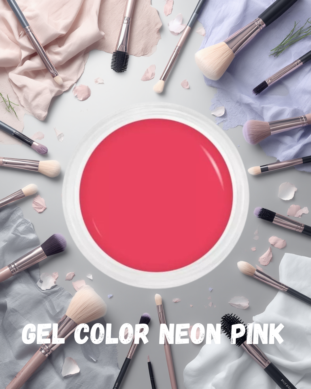 Gel Color Neon Pink PurnimaNails™ - 5ml